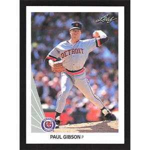 1990 Leaf #298 Paul Gibson