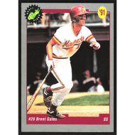 1991 Classic Draft Picks #22 Brent Gates