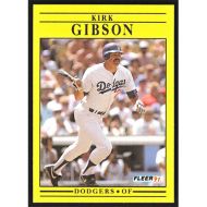 1991 Fleer #199 Kirk Gibson