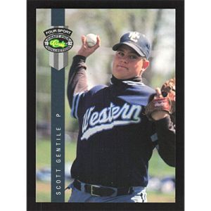 1992 Classic Four Sport #299 Scott Gentile