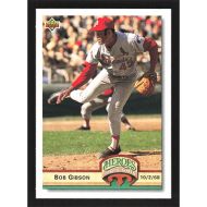 1992 Upper Deck Heroes Highlights #HI4 Bob Gibson