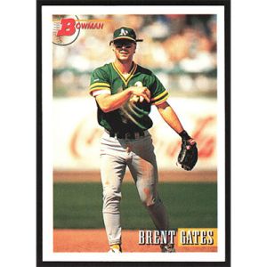 1993 Bowman #457 Brent Gates