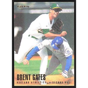 1996 Fleer #207 Brent Gates