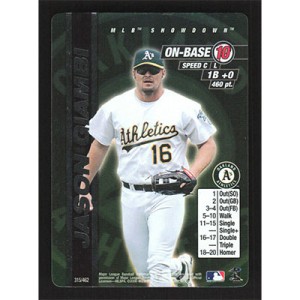 2000 MLB Showdown Unlimited #315 Jason Giambi Foil