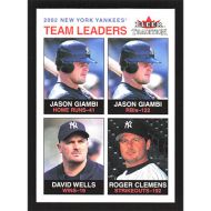 2003 Fleer Tradition #20 J. Giambi/D. Wells/R. Clemens Team Leaders
