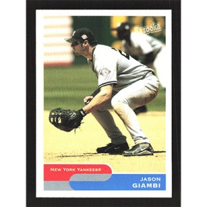 2004 Bazooka Minis #67 Jason Giambi Fielding