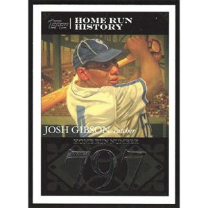 2007 Topps Gibson Home Run History #JG106 Josh Gibson