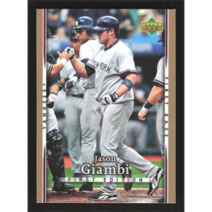 2007 Upper Deck First Edition #119 Jason Giambi