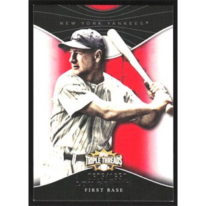 2009 Topps Triple Threads #12 Lou Gehrig