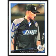 2009 Topps #254 Cito Gaston Autographed