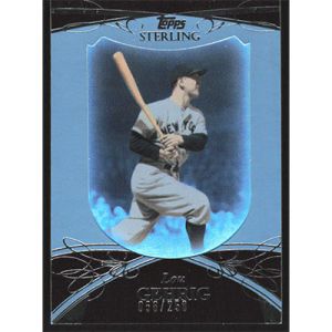 2010 Topps Sterling #4 Lou Gehrig