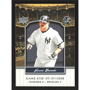 2010 Upper Deck Yankee Stadium Legacy Collection #6718 Jason Giambi