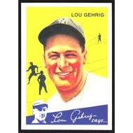 2011 Topps CMG Reprints #CMGR-24 Lou Gehrig 1934 Goudey