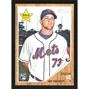 2011 Topps Heritage #181 Dillon Gee