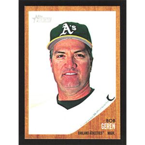 2011 Topps Heritage #463 Bob Geren SP