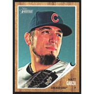 2011 Topps Heritage #485 Matt Garza SP