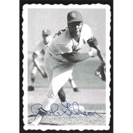2012 Topps Archives '69 Deckle Edge #8 Bob Gibson