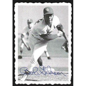 2012 Topps Archives '69 Deckle Edge #8 Bob Gibson