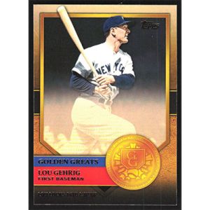 2012 Topps Golden Greats #GG-1 Lou Gehrig