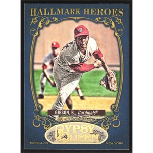 2012 Topps Gypsy Queen Hallmark Heroes #HH-BG Bob Gibson