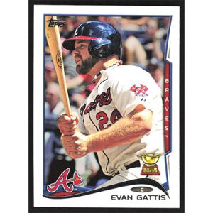 2014 Topps Mini #464 Evan Gattis
