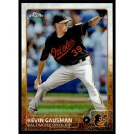 2015 Topps Chrome Refractors #196 Kevin Gausman