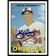 2016 Topps Heritage #114 Kevin Gausman Autographed