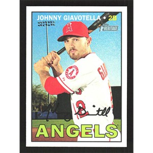 2016 Topps Heritage #660 Johnny Giavotella