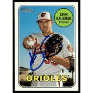 2018 Topps Heritage #95 Kevin Gausman Autographed