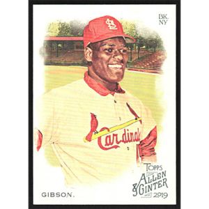 2019 Topps Allen & Ginter #281 Bob Gibson