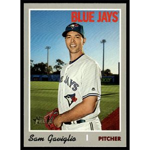 2019 Topps Heritage #515 Sam Gaviglio