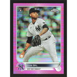 2022 Topps Chrome Pink Refractors #202 Luis Gil