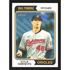 2023 Topps Heritage #654 Kyle Gibson