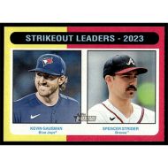 2024 Topps Heritage #312 K. Gausman/S. Strider League Leaders