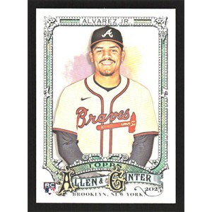 2025 Topps Allen & Ginter #201 Nacho Alvarez Jr.