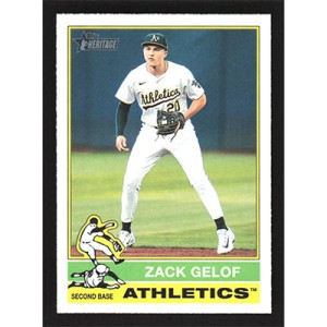 2025 Topps Heritage #170 Zack Gelof