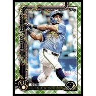 2025 Topps Holiday Green Plaid #H112 Sal Frelick