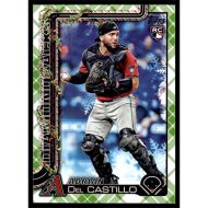 2025 Topps Holiday Green Plaid #H181 Adrian Del Castillo