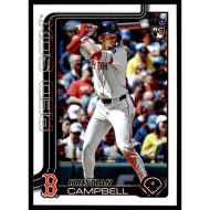 2025 Topps Update #US1 Kristian Campbell