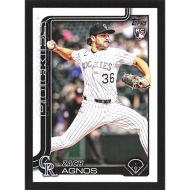 2025 Topps Update #US31 Zach Agnos