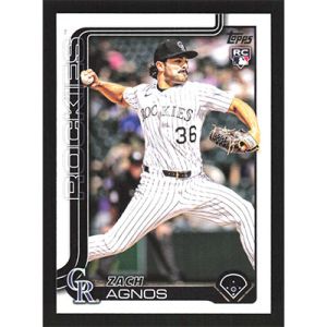 2025 Topps Update #US31 Zach Agnos
