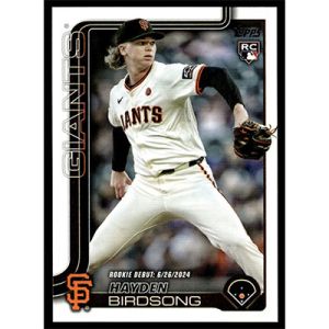 2025 Topps Update #US34 Hayden Birdsong Rookie Debut