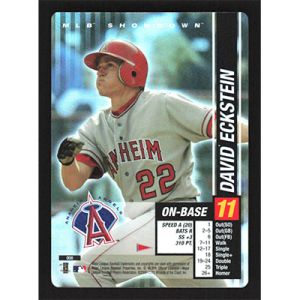 2002 MLB Showdown Pennant Run #8 David Eckstein Foil