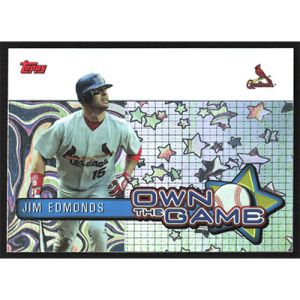 2005 Topps Own the Game #OG13 Jim Edmonds