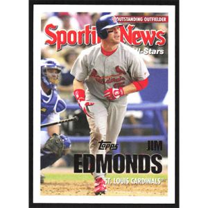 2005 Topps #724 Jim Edmonds All-Star