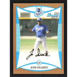 2008 Bowman Prospects Gold #BP40 Jose Duarte