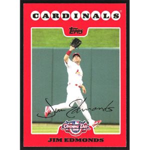 2008 Topps Opening Day #82 Jim Edmonds