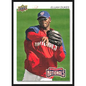 2008 Upper Deck Timeline #111 Elijah Dukes 1992