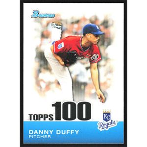 2010 Bowman Topps 100 Prospects #TP88 Danny Duffy
