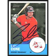 2012 Topps Heritage Minors #45 Zach Cone Autographed